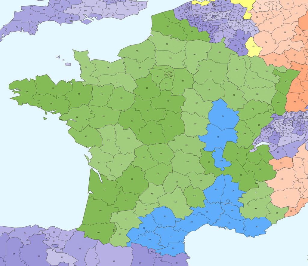 Carte France